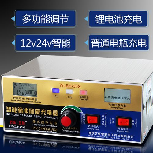 智能電瓶沖電器_電瓶智能充電器的用法